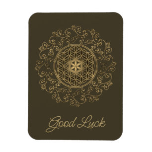 Magnet Flexible Fleur de Vie - Ornements Vintage Mandala 2