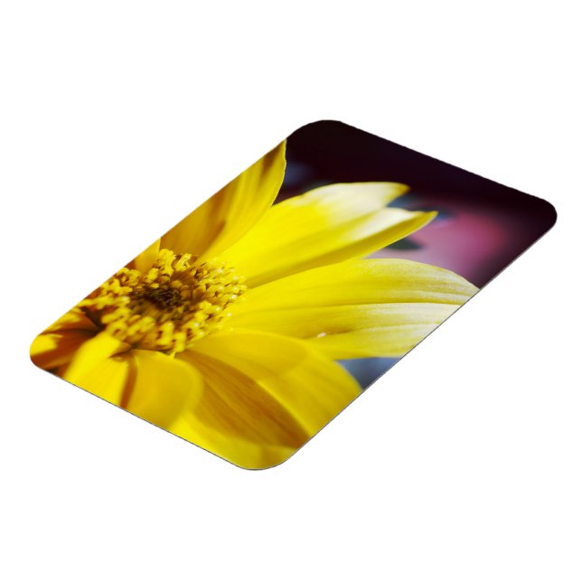 Magnet Flexible Fleur Jaune (Côté Gauche)
