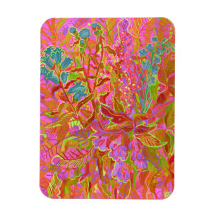 Magnet Flexible Fleur sauvage du Nord Coloré été Art Floral