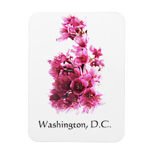 Magnet Flexible Fleurs de cerisiers à Washington, D.C.