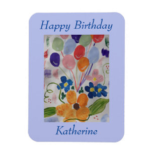 Magnet Flexible Fleurs et ballons Flexibles