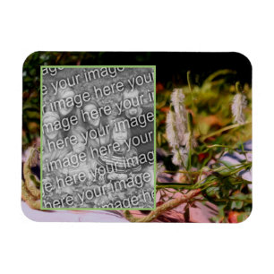 Magnet Flexible Fleurs Sur Peinture À L'Huile Rocheuse Ajouter Vot