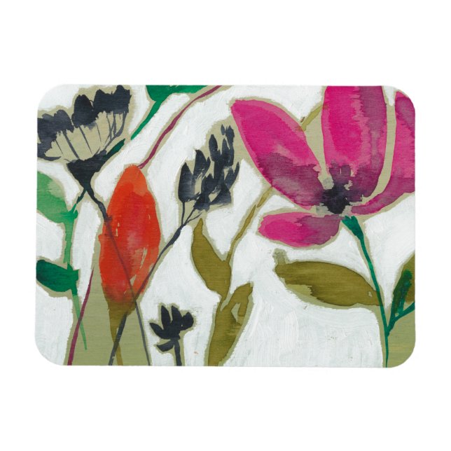 Magnet Flexible Fleurs vives (Horizontal)