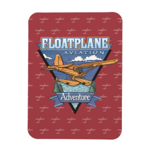 Magnet Flexible Floatplane Aviation Adventure
