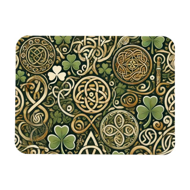 Magnet Flexible Floraison celtique (Horizontal)