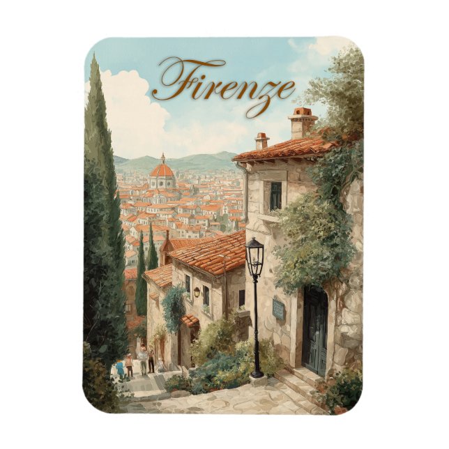 Magnet Flexible Florence d'inspiration vintage (Vertical)
