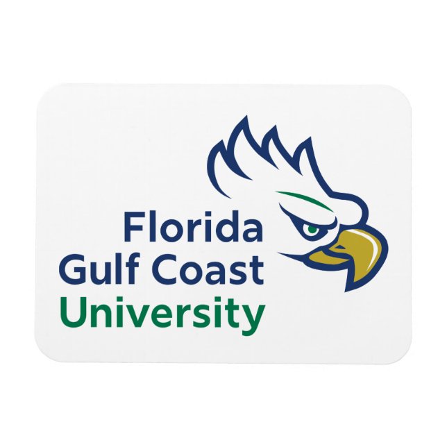Magnet Flexible Florida Gulf Coast University | FGCU Azul Eagles (Horizontal)