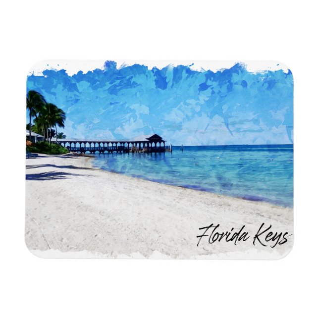 Magnet Flexible Floride Keys Tropical (Horizontal)