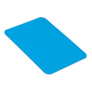Magnet Flexible Fond uni bleu cyan Style minimaliste d'été