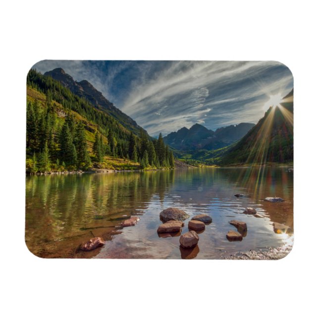 Magnet Flexible Forest | Maroon Bells Colorado (Horizontal)