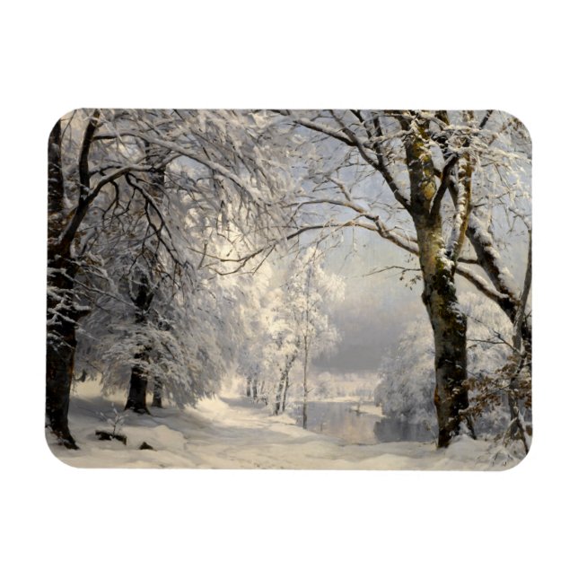 Magnet Flexible Forêt d'hiver (Horizontal)