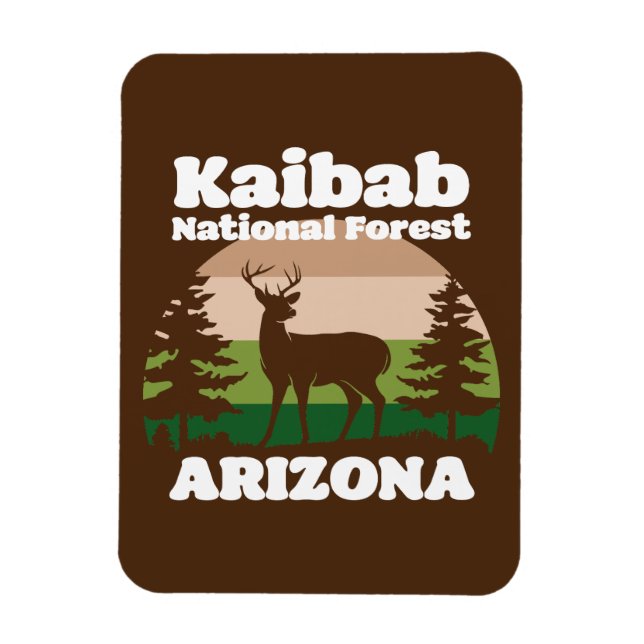Magnet Flexible Forêt nationale de Kaibab Arizona (Vertical)