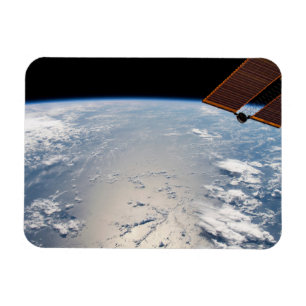 Magnet Flexible Formations Nuageuses Autour Du Soleil Au Large Du