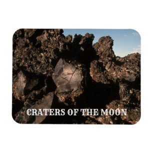 Magnet Flexible Formations rocheuses de lave, Craters du parc de l