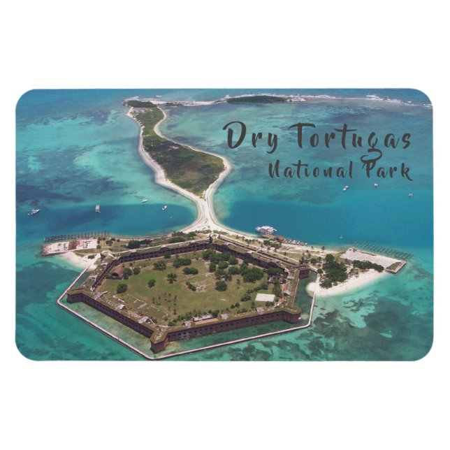 Magnet Flexible Fort Jefferson Dry Tortugas National Park (Horizontal)