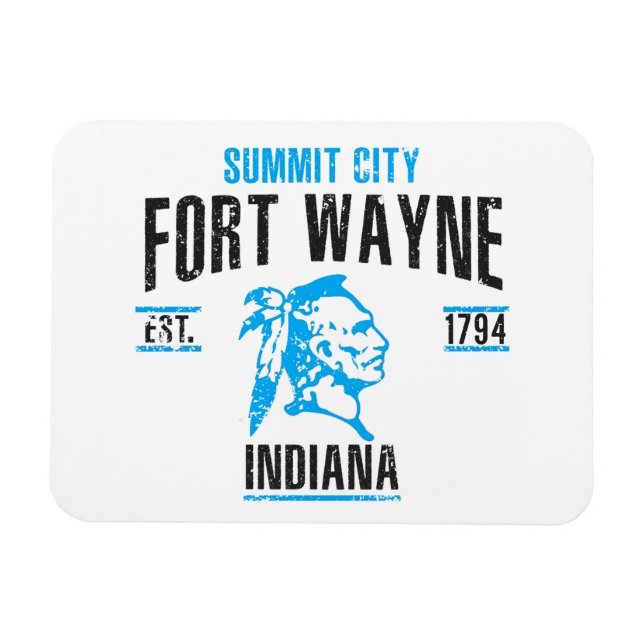 Magnet Flexible Fort Wayne (Horizontal)