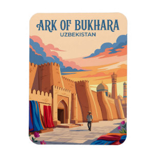 Magnet Flexible Forteresse de l'Ark de Boukhara Ouzbékistan