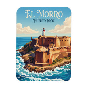 Magnet Flexible Forteresse San Felipe del Morro Porto Rico
