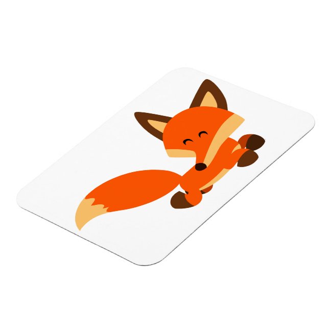 Magnet flexible Fox de la flotte mignonne (Côté Gauche)