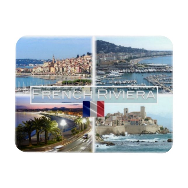 Magnet Flexible FR France - Côte d'Azur (Horizontal)