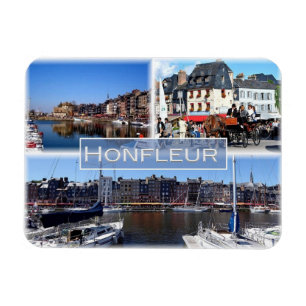 Magnet Flexible FR France - Normandy -  Honfleur - Harbour -