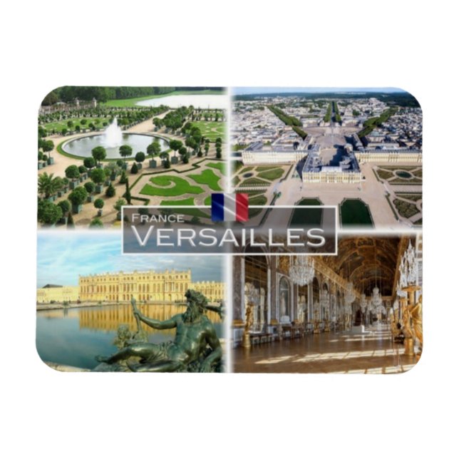 Magnet Flexible FR France - Versailles - Parc Orangerie - (Horizontal)
