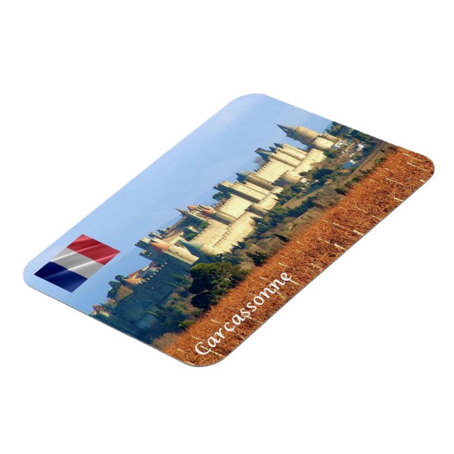 Magnet Flexible France - Carcassonne - (Côté Gauche)