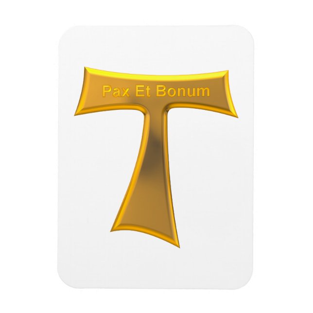 Magnet Flexible Franciscan Tau (Vertical)