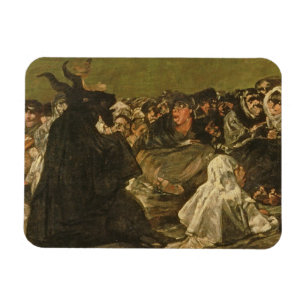 Magnet Flexible Francisco Jose de Goya y Lucientes   les sorcière