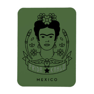 Magnet Flexible Frida Kahlo   Héroïne