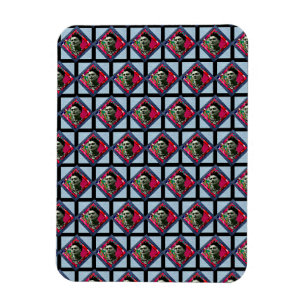 Magnet Flexible Frida Kahlo Retro Pink Denim