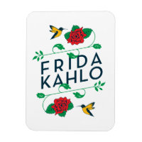 Frida Kahlo | Typographie florale