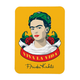 Magnet Flexible Frida Kahlo   Viva la Vida