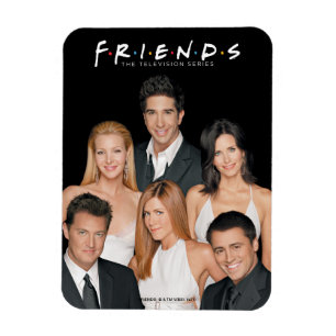 Magnet Flexible FRIENDS™ Cast in Formal Wear Closeup
