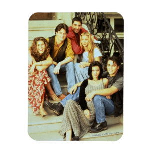 Magnet Flexible FRIENDS™   Cast Sitting on the Stoop