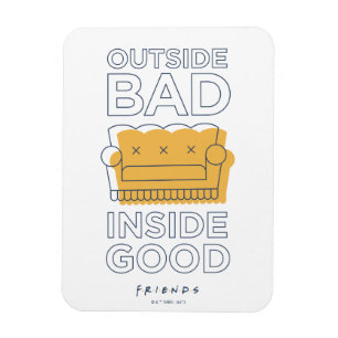 Magnet Flexible FRIENDS™   Extérieur Mauvaise, Intérieur Bonne