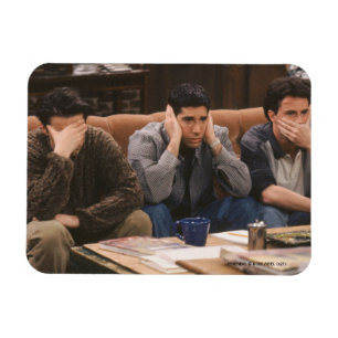 Magnet Flexible FRIENDS™   Joey, Ross et Chandler sur le canapé