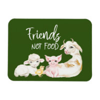 Friends Not Food Vegetarian Diet végétarien