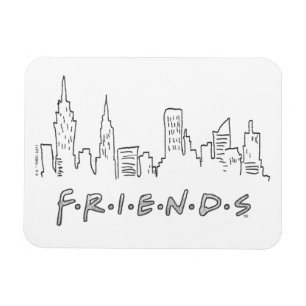 Magnet Flexible FRIENDS™ Silhouette de New York