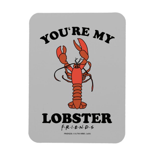 Magnet Flexible FRIENDS™| Tu es mon homard (Vertical)