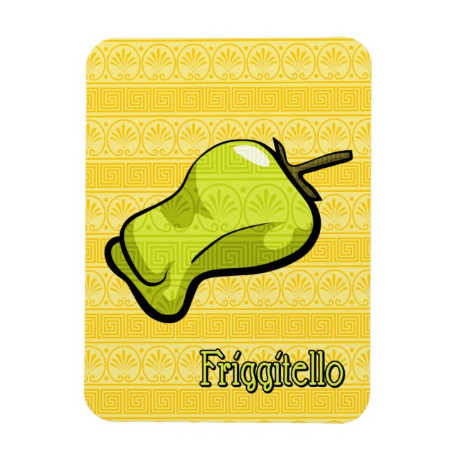 Magnet Flexible Friggitello Chili poivron aimant flexible (Vertical)