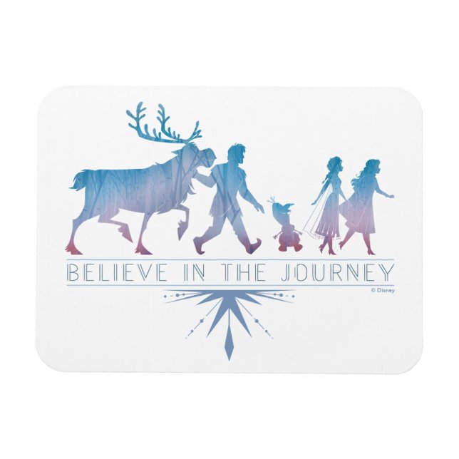 Magnet Flexible Froid 2 : Anna, Elsa & Friends | Le voyage (Horizontal)