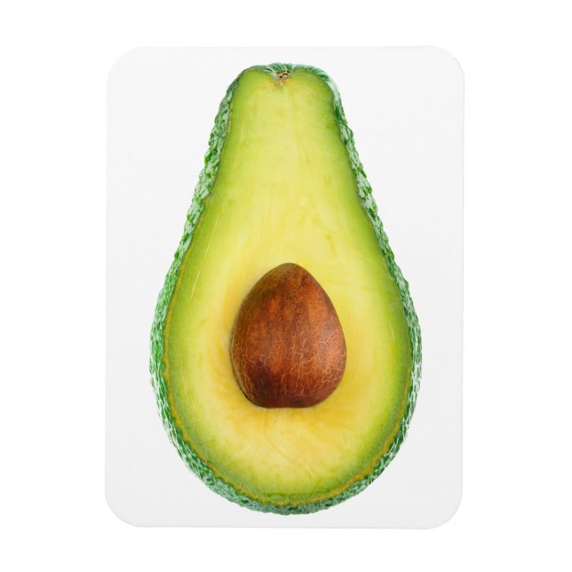 Magnet Flexible Fruit d'avocat coupé (Vertical)