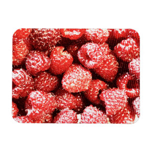 Magnet Flexible "Fruits de framboises" jolie photo. Commandez dès 