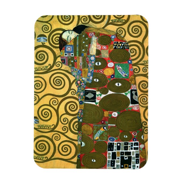 Magnet Flexible Fulfillment aka The Embrace par Gustav Klimt (Vertical)