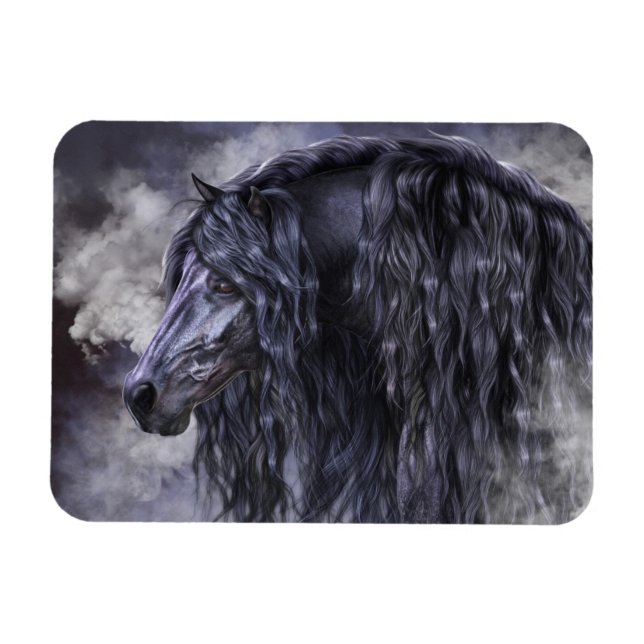 Magnet Flexible Fumée et Aimant Flexi en ébène (Horizontal)