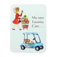 Fun Favori Golf ou épicerie Décision Panier