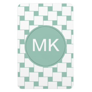 Magnet Flexible Fun tissé Carré Mint Green