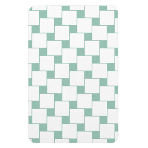Magnet Flexible Fun tissé Carré Mint Green