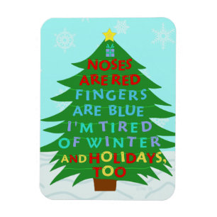 Magnet Flexible Funny Bah Humbug